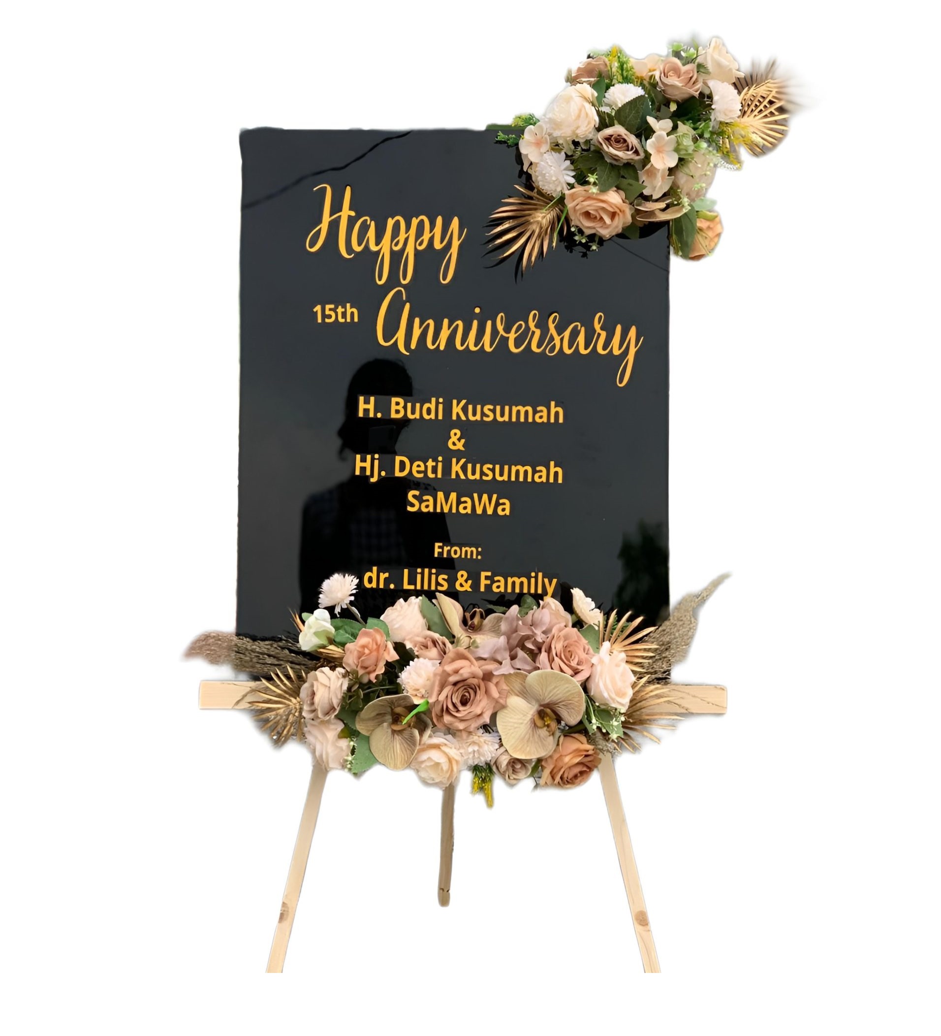 Papan Bunga Akrilik Pulosari